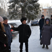 Михаил Арсентьевич Кудрявцев - выпускник Сталинградского авиационного училища, высаживал вместе с сослуживцами деревья в парке 